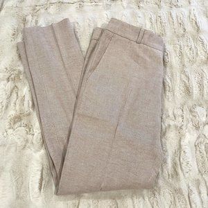 Banana Republic Ryan Khaki Cropped Pants
